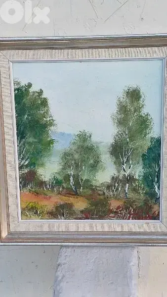لوحة رسم زيتي اوروبية