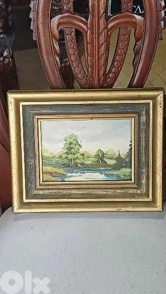لوحة رسم زيتي اوروبية