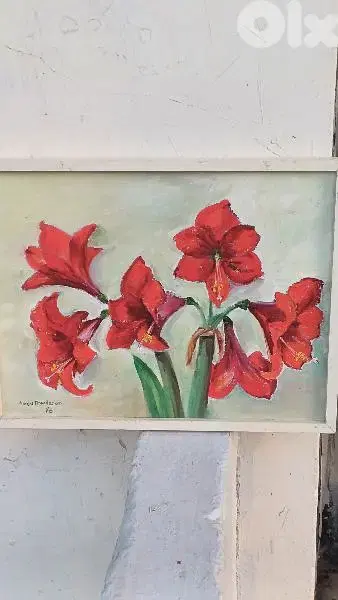 لوحة رسم زيتي اوروبية