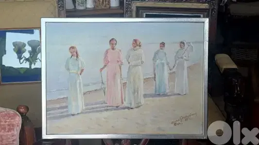 لوحة رسم زيتي
