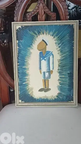 لوحة رسم زيتي