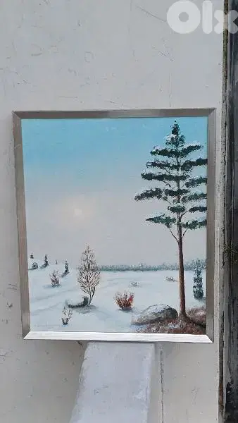 لوحة رسم زيتي