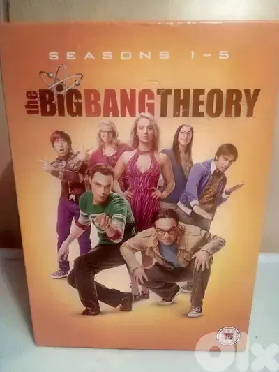 big bang theory seasons 1 to 5 box set