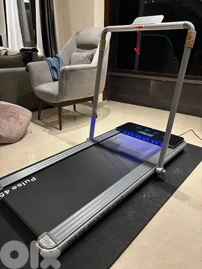 Foldable underbed Treadmill with remote control  2.75 hp 125 kg