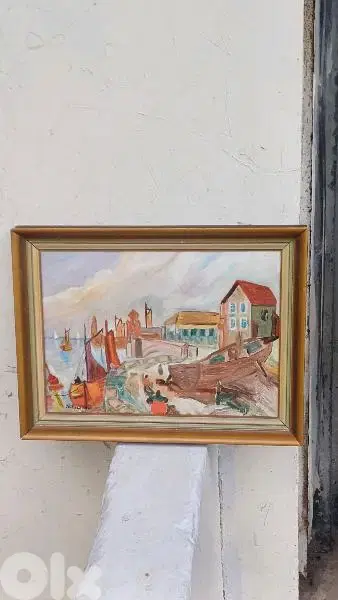 لوحة رسم زيتي