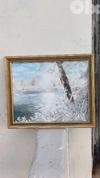 لوحة رسم زيتي