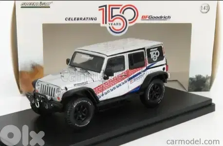 Wrangler Unlimited ( BF Goodrich 150th Anni) diecast car model 1;43.