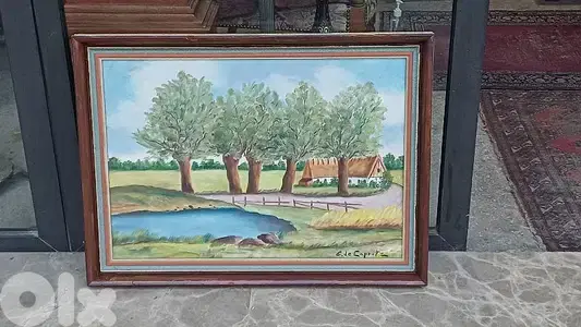 لوحة رسم زيتي