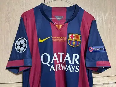 Barcelona messi final berlin 2014/15 special edition nike kit
