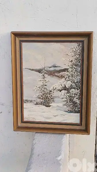 لوحة رسم زيتي