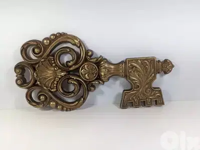 Skeleton Key Wall Hanging Plaque Vintage