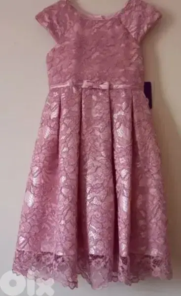 Jona Michelle guipure girl dress 6 yrs