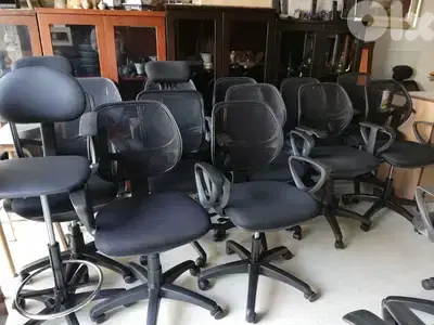 كراسي مكاتب اوروبي شبه جديد