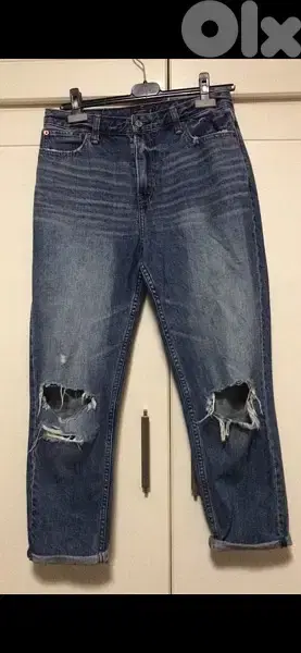 Mom jeans authentic Abercrombie size 38