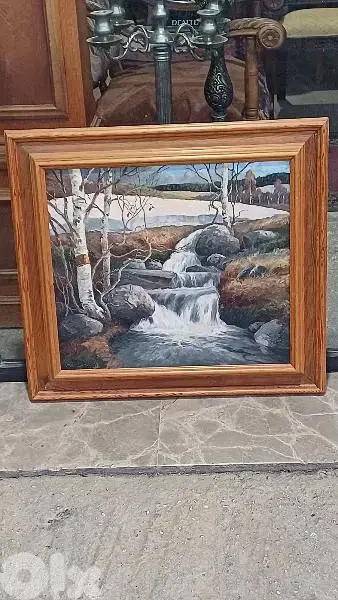 لوحة رسم زيتي