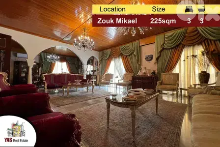 Zouk Mikael 225m2 | Well Maintained | Calm Street | EH |
