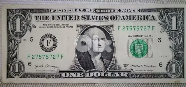 1 USD dollar fancy number