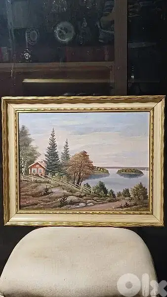 لوحة رسم زيتي