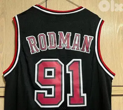 Dennis Rodman Chicago bulls 1997  black limited edition kit