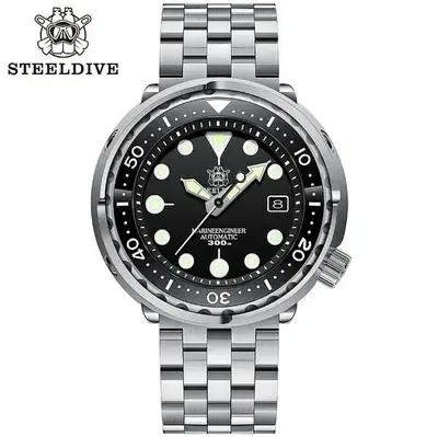 steeldive steel dive diving watches sd1975 Seiko NH35 ساعة غطس