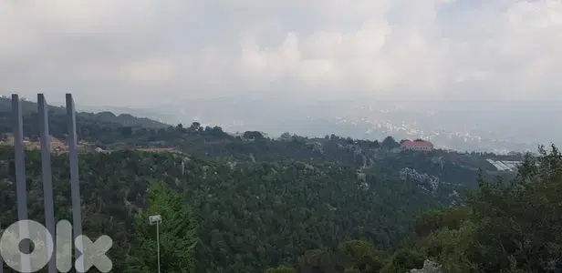 L13860-Land With Amazing View and Building Permit for Sale in Ajaltoun