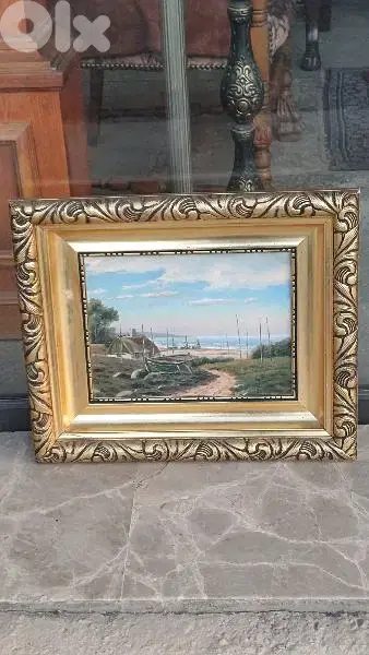 لوحة رسم زيتي اوروبية