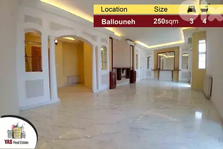 Ballouneh 250m2 | High-End | Decorated | Panoramic View | MY