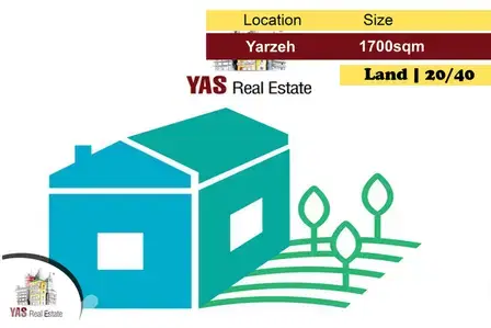 Yarzeh 1700m2 | Land | 20/40 | Ultra Prime Location | PA |