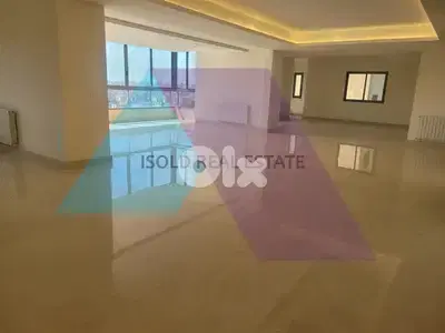 Brand new 385 m2 apartment having an open view for sale in Hazmieh