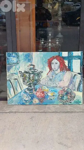 لوحة رسم زيتي