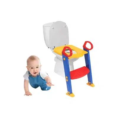 Baby Potty Training Seat With Step Stool Ladder