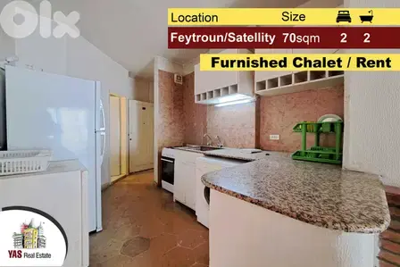 Feytroun / Satellity 70m2 | Furnished Chalet | Rent | DA |