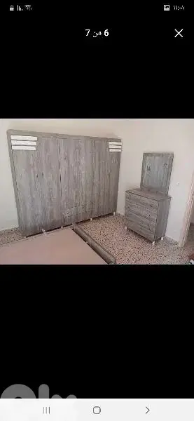 خزانة ست درف مع شفنيرة مع مرايا