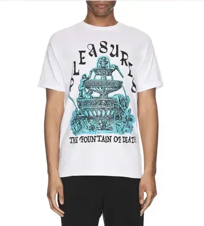 PLEASURES Fountain T-Shirt SIZE: M