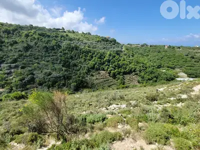 RWB258CA - Land for Sale in Bentael Jbeil with Sea and Mountains View