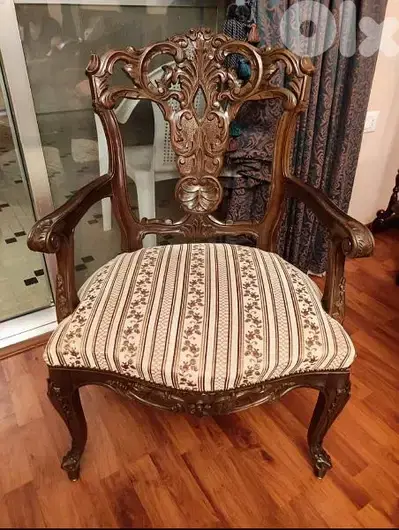 Set of 2 beautiful matching Salon chairs. (Revised Price)