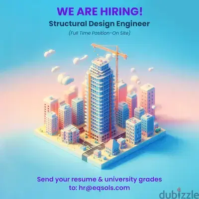 We Are Hiring a Structural Engineer-Tripoli