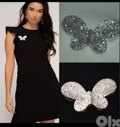 full strass brooch high quality