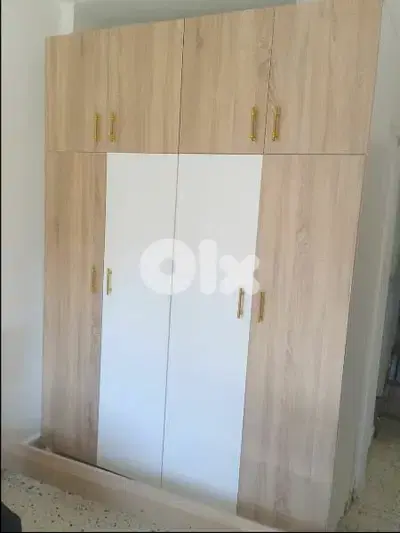 خزانة اربع درف طابقين حجم كبير عرض 180 سم