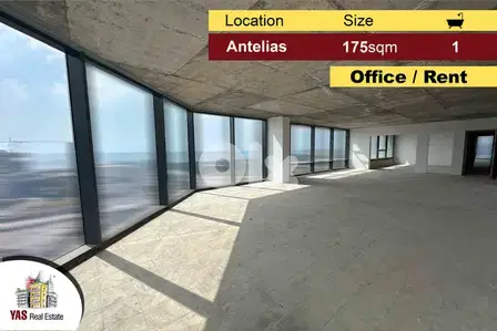 Antelias 175m2 | Office | New | Main Highway | Rent | Sea View | MJ |