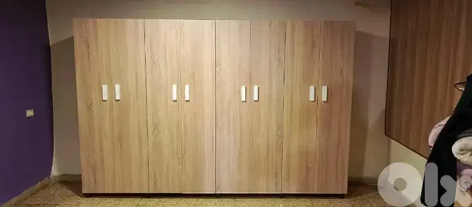 خزانة حجم كبير 8 درف عرض 320 سم