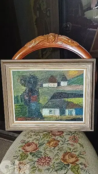 لوحة رسم زيتي
