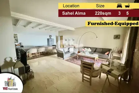 Haret Sakher 220m2 | Furnished-Equipped | Decorated | IV MY |