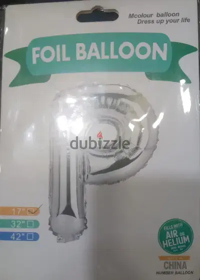 FOIL BALLOON-LETTERS