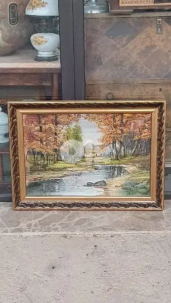 لوحة رسم زيتي