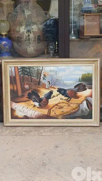 لوحة رسم زيتي اوروبية