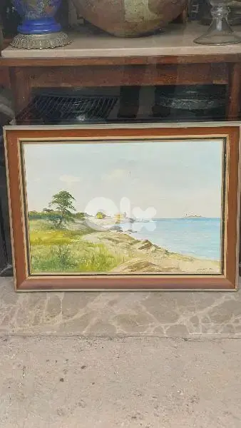 لوحة رسم زيتي اوروبية