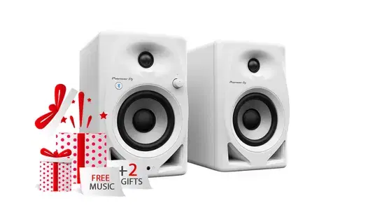 Pioneer DM-40D BT BlueTooth Powered Studio Monitor Speakers (DM40D)