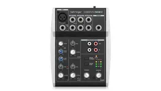 Behringer Xenux 502S Streaming Mixer With Audio Interface