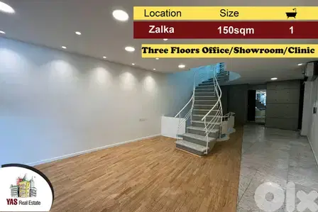 Zalka 150m2 | Office | 3 Floors | High End|Renovated|Prime Location|MJ